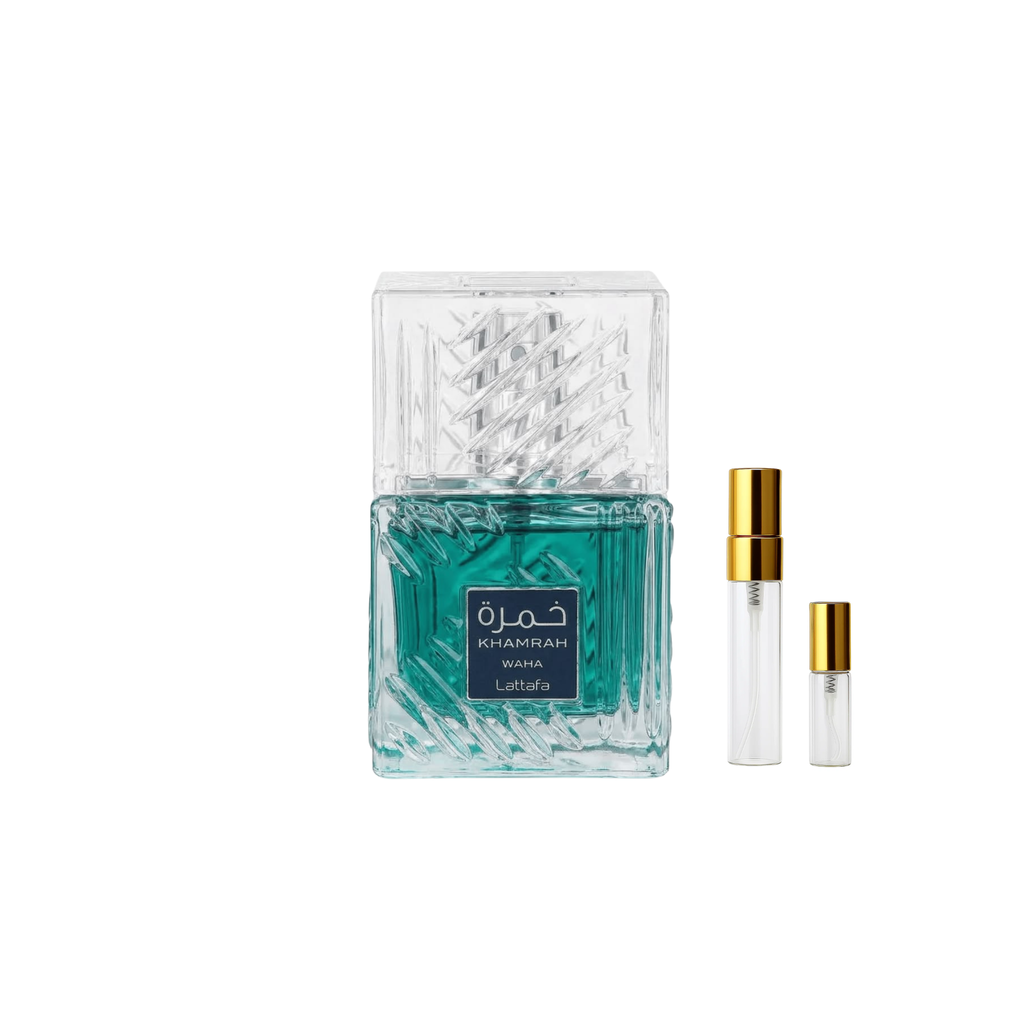 Decant Lattafa Khamrah Waha 2 ml y 5 ml – Amphora Scent
