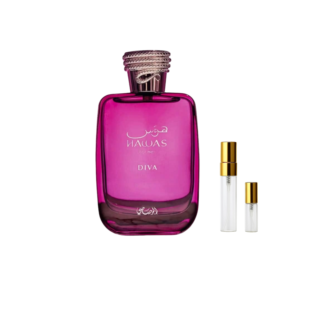 Decant Rasasi Hawas Diva 2 ml y 5 ml – Amphora Scent