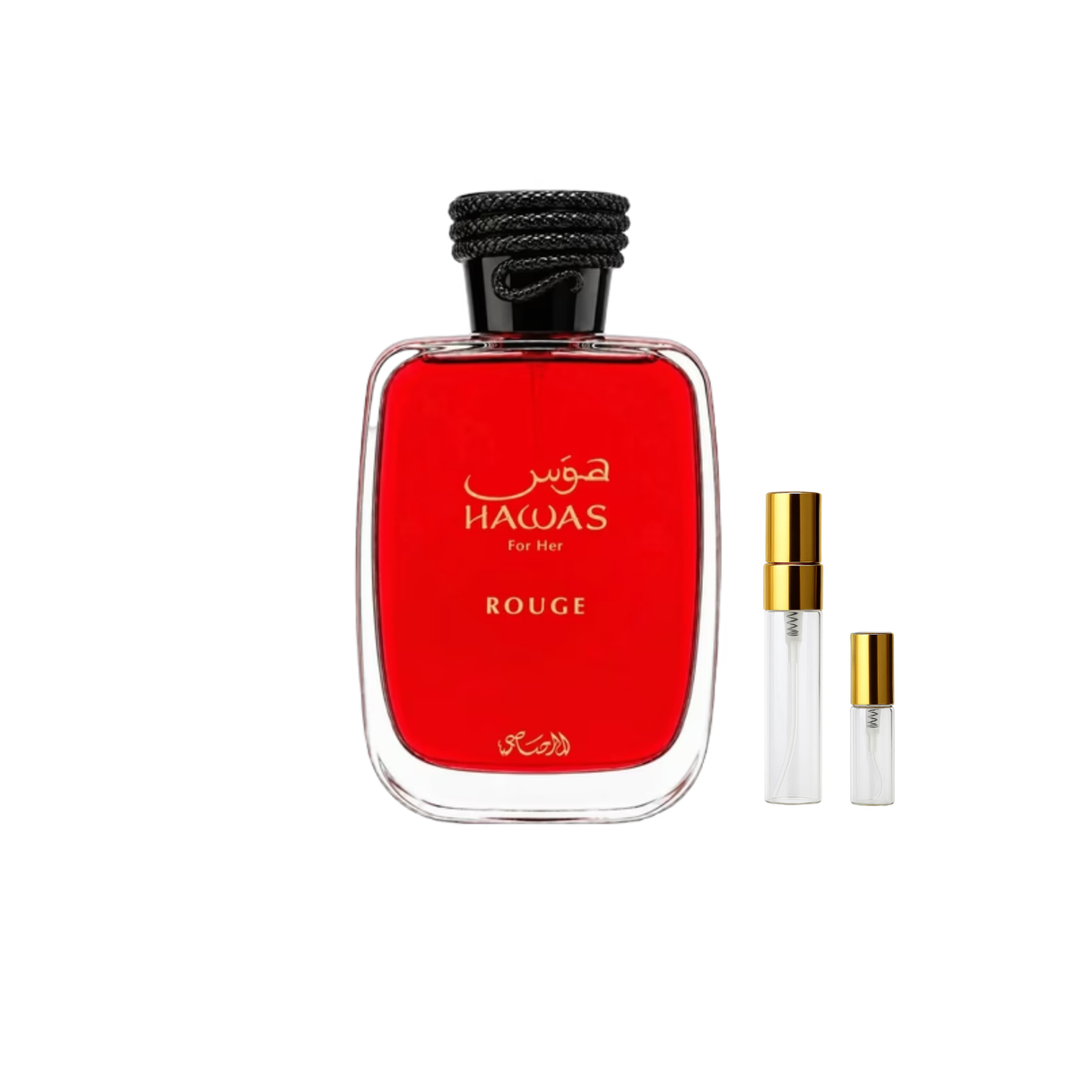 Decant Rasasi Hawas Rouge 2 ml y 5 ml – Amphora Scent