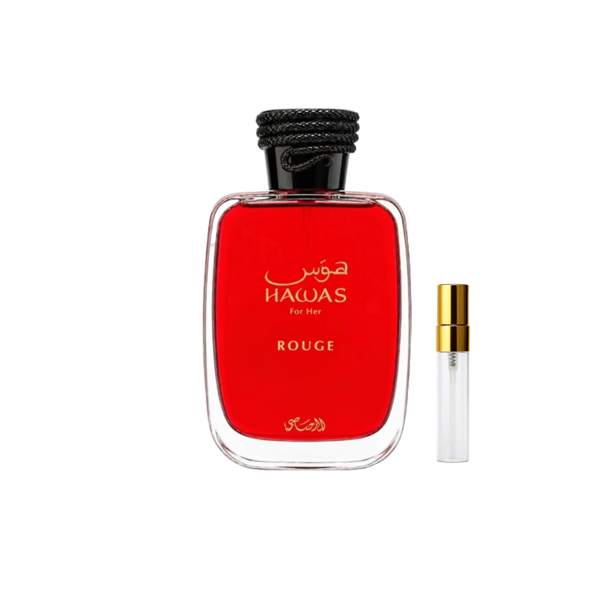 Decant Rasasi Hawas Rouge 5 ml – Amphora Scent